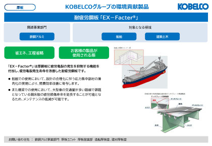 製品画像：耐疲労鋼板